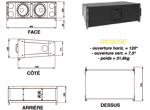 L-Acoustics dV-DOSC — Product reference photo