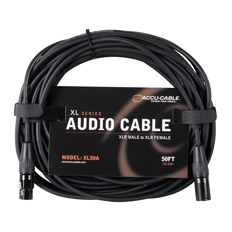 Balanced XLR audio cable — Equipment type reference photo