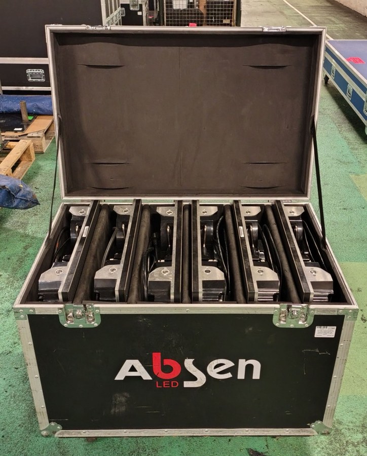 LED panel flight case (type reference) — Equipment type reference photo