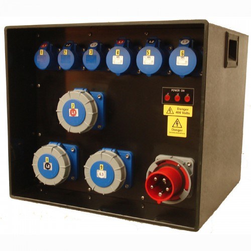 63A event power distribution box (type reference) — Equipment type reference photo