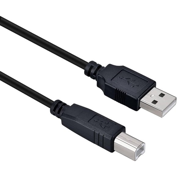 USB A to B cable (type reference) — Equipment type reference photo