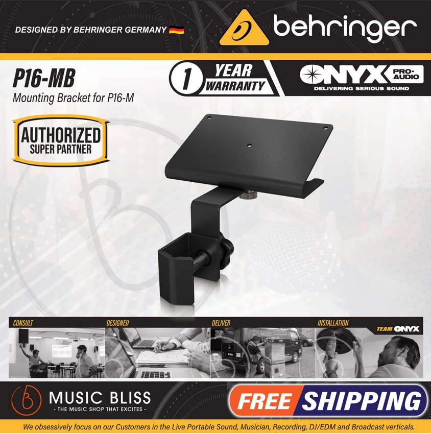 Behringer P16-MB mounting bracket — Model-specific reference photo