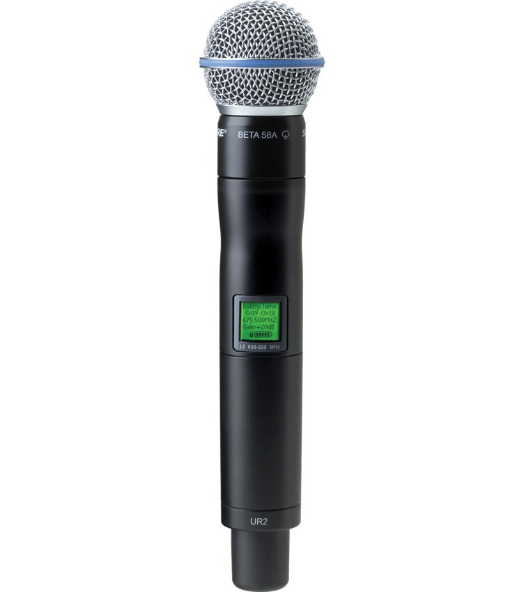 Shure UR2 Beta58A — Model-specific reference photo