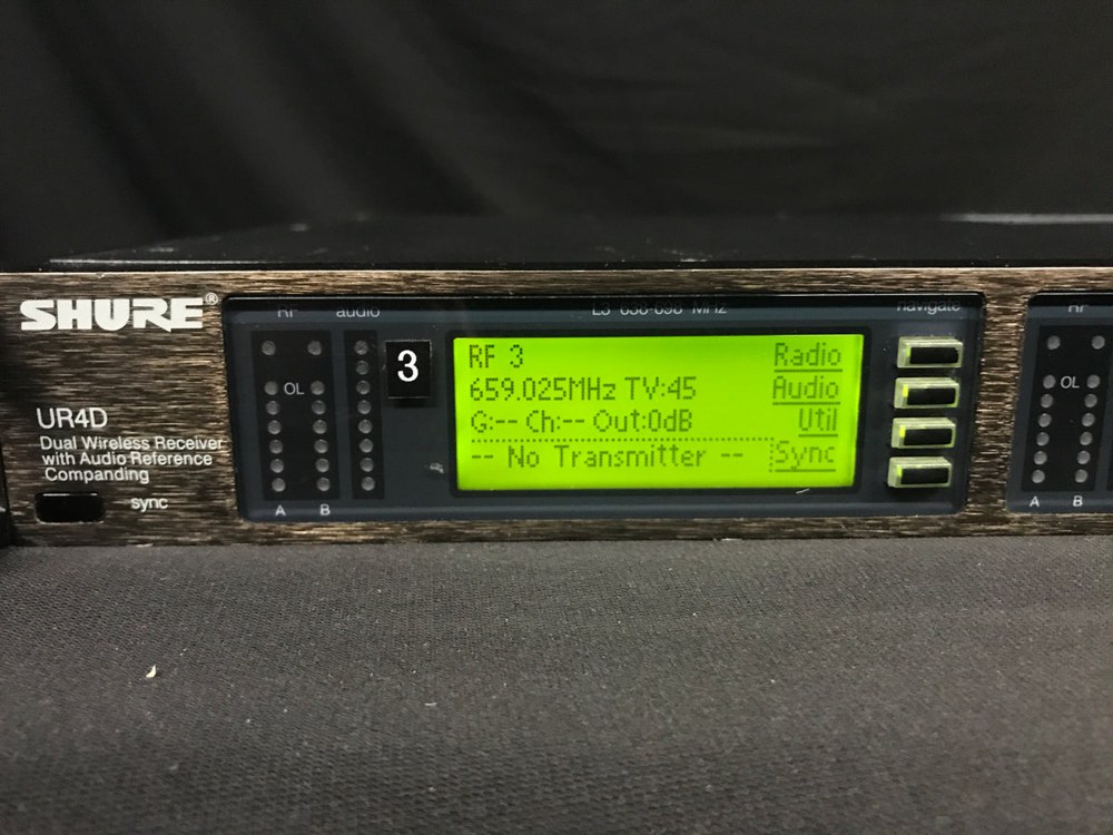 Shure UR4D receiver — Model family reference photo